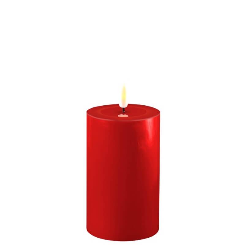 Rød Led Bloklys   5x12