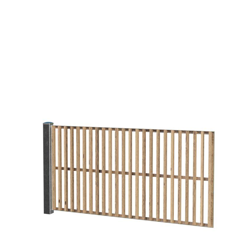 Wimex Fag Trend Lamelhegn Termotræ Galv  Stolpe 995   1863