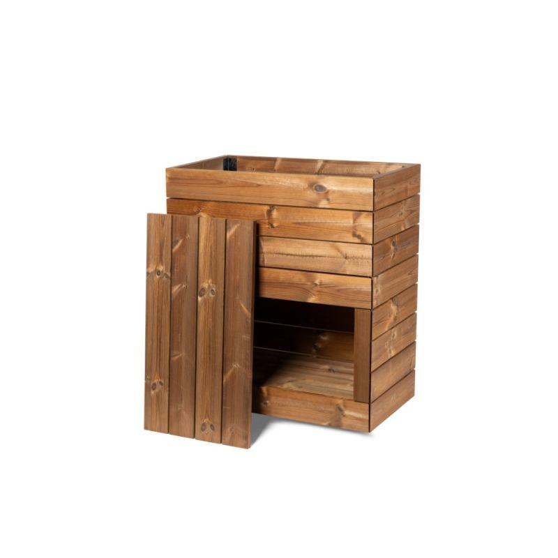 Wimex Plantekasse Med Opbevaring Trend Classic Termotræ 960   482   882