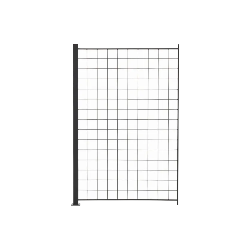 Tillægsfag Espalie Sort 150x100   Inkl    Alu Stolper 158   116-098