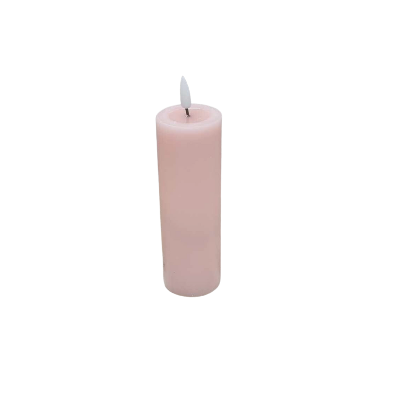 Deluxe Homeart Lys Rosa Led Bloklys 5x15      Sortering