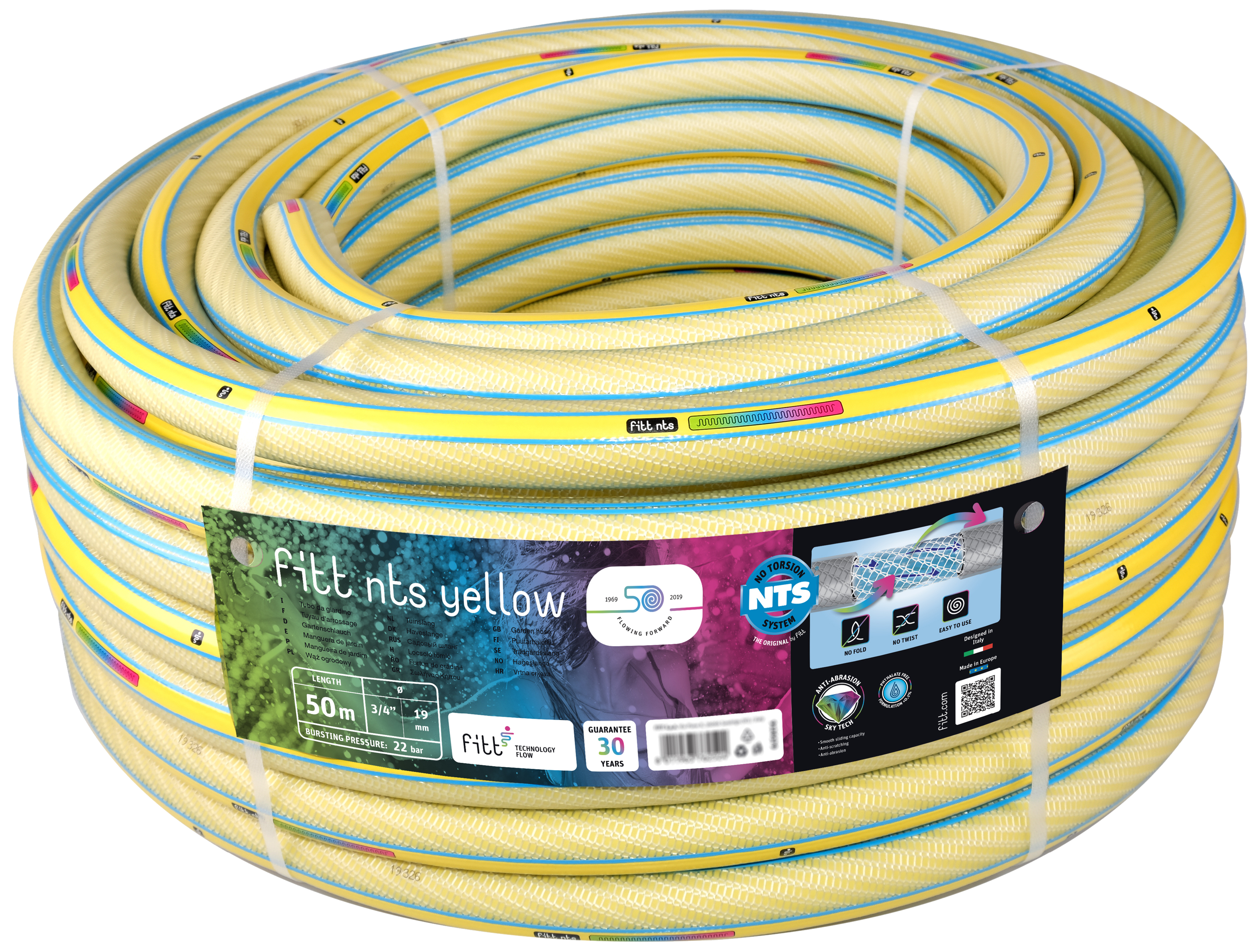 Fitt Nts Yellow Vandslange 7bar     Quot   50mtr