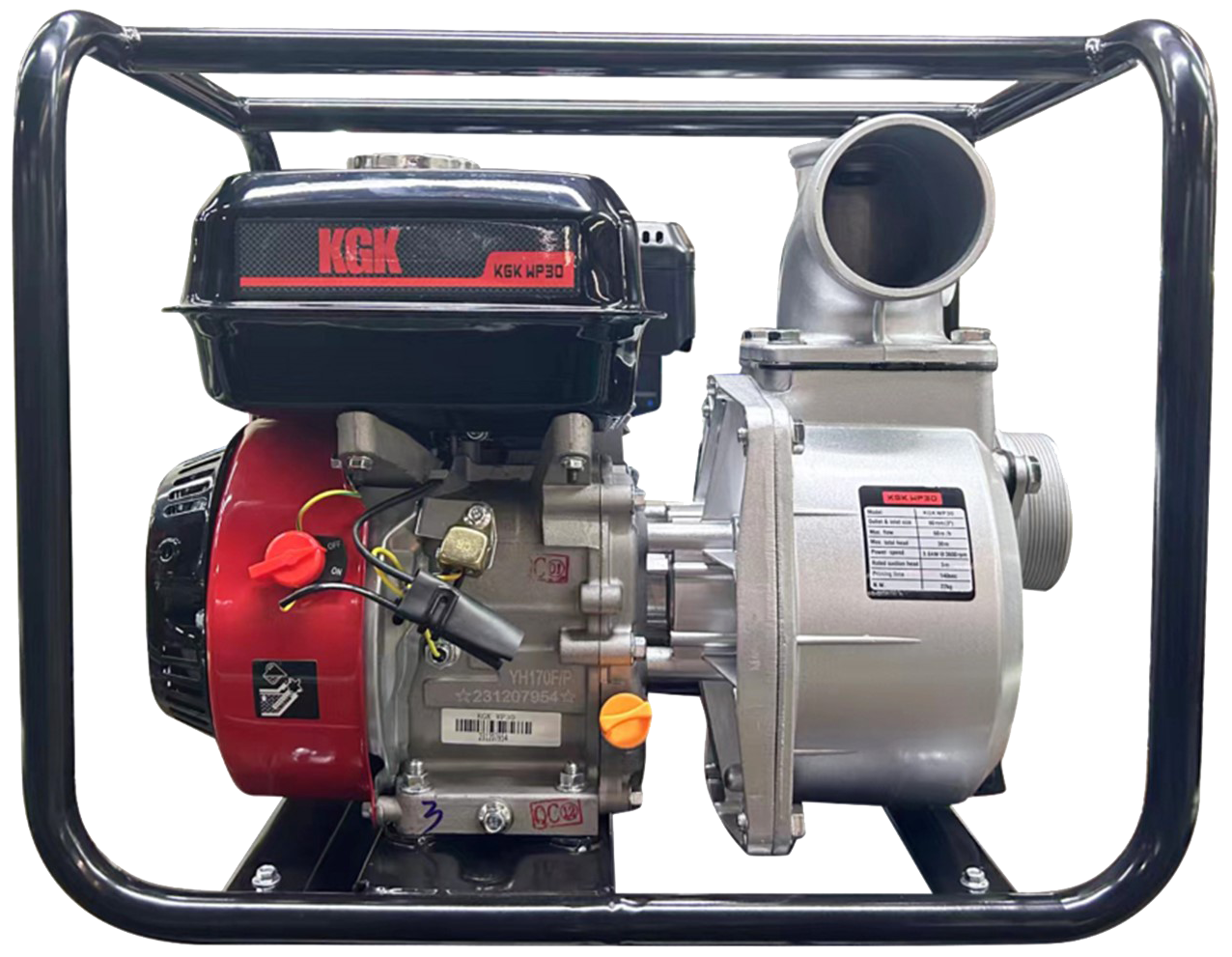 Motorvandpumpe Wp30 Quot Benzin 5hk 1000 Ltr Min