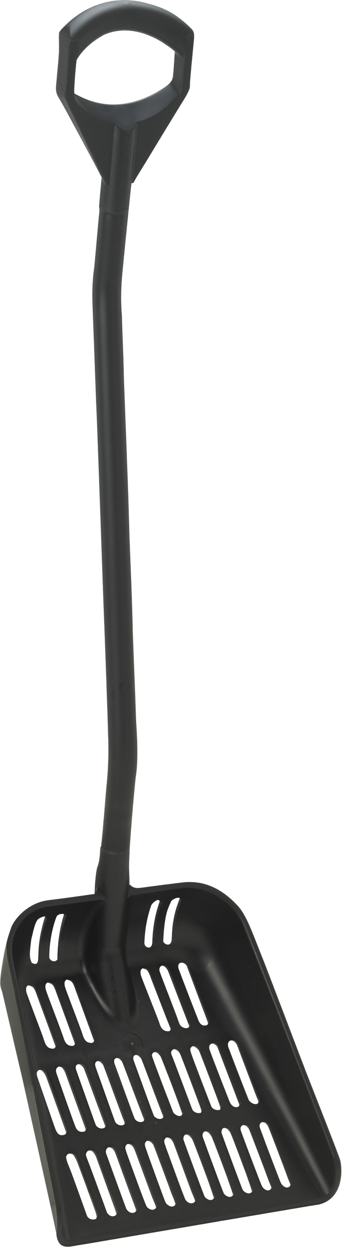 Ergonomisk Skovl   Drænhuller 5604  1305    Sort