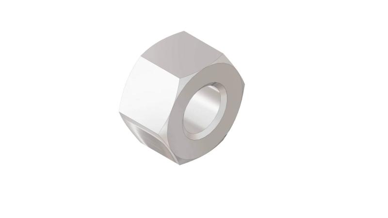 Aluminium Møtrik M6