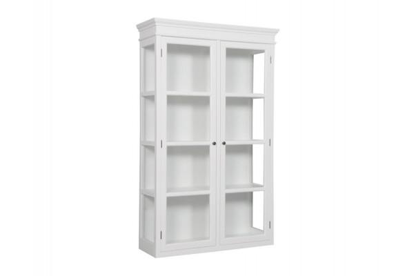 Birkholm Væghængt Vitrineskab 170x100x38   Hvid