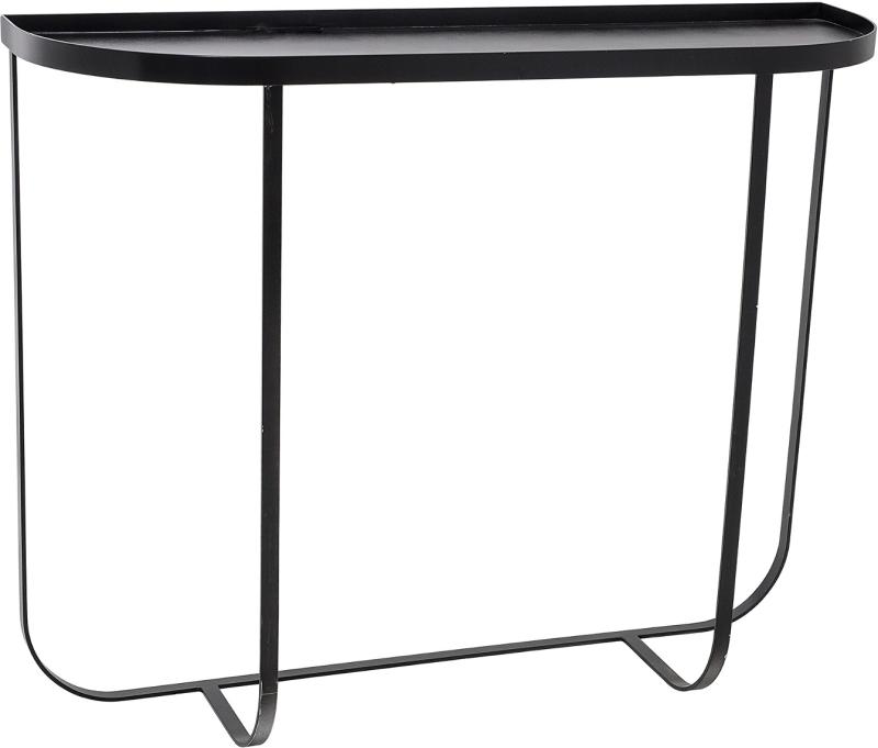 Konsolbord Dekorationsbord Bloomingville Nordic   Mat Sort Jern L100ã B30ã H80