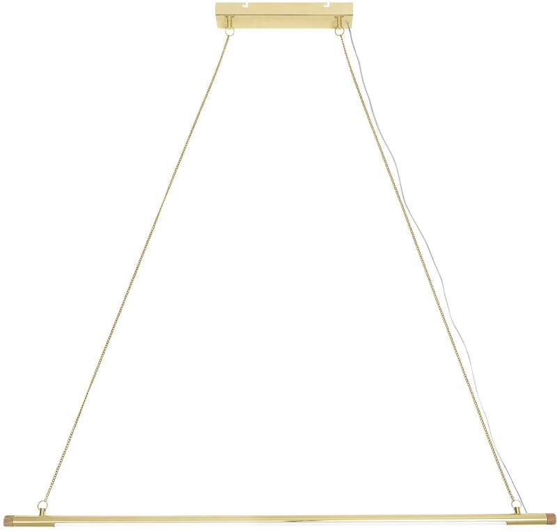 Pendellampe Bloomingville Cozy Guld Asketræ 122x124