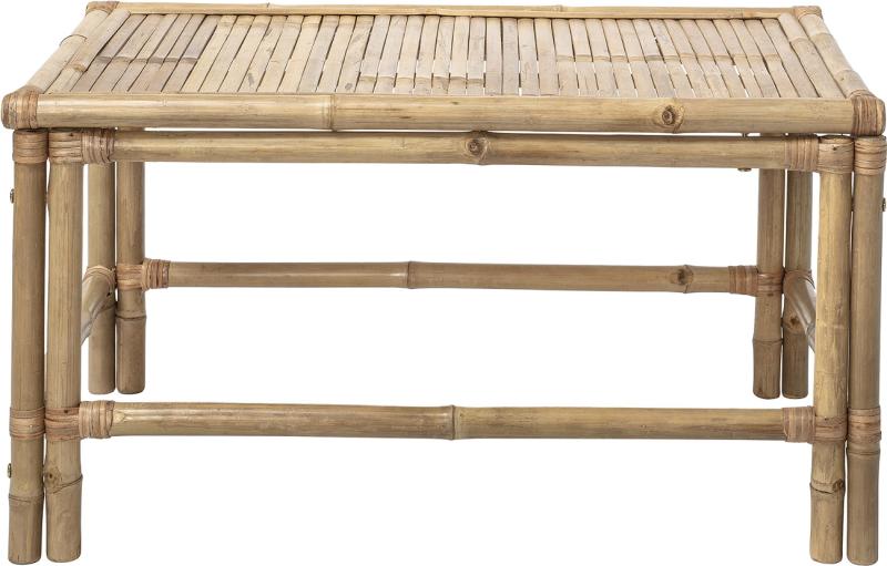 Udendørs Bambus Sofabord Bloomingville Cozy H50   B60   L90   Natur