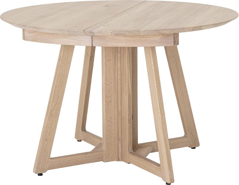Rundt Spisebord Bloomingville Owen Egetræ Natur ø118   H75