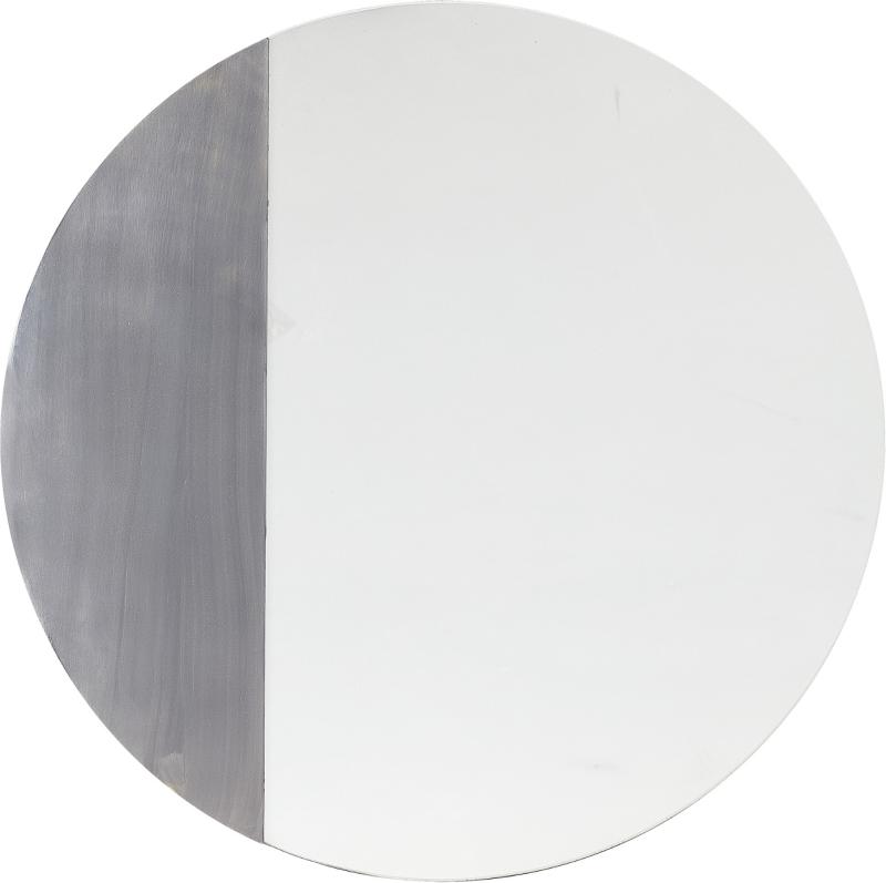 Vægspejl Bloomingville Ivory Rundt 60 Sort Metalramme