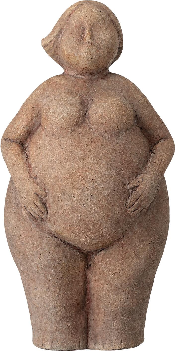 Pynteskulptur Bloomingville Sidsel Terracotta Brun H25ã B13