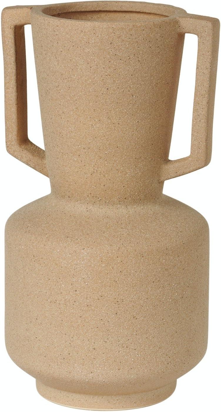 Keramisk Vase Broste Copenhagen Simi Orange H43   B22     L25
