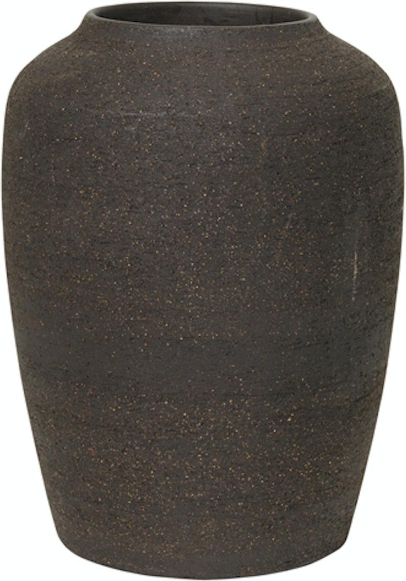 Vase Broste Copenhagen Cph Curve Ler Brun ø19 H24 Dekorationskrukke
