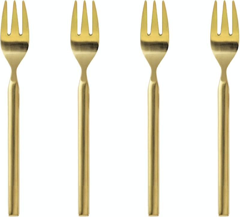 Kagegaffel Broste Copenhagen Tvis Rustfrit Stål Guld 16