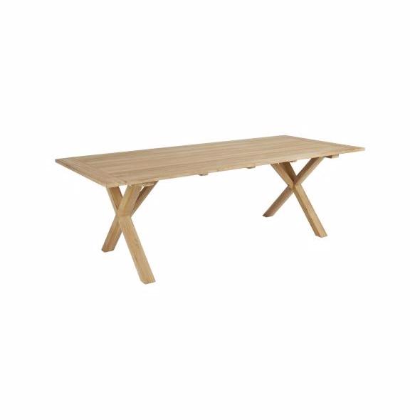 Brutus Teak Bord Natur Havebord Brafab Enggården Havemøbler