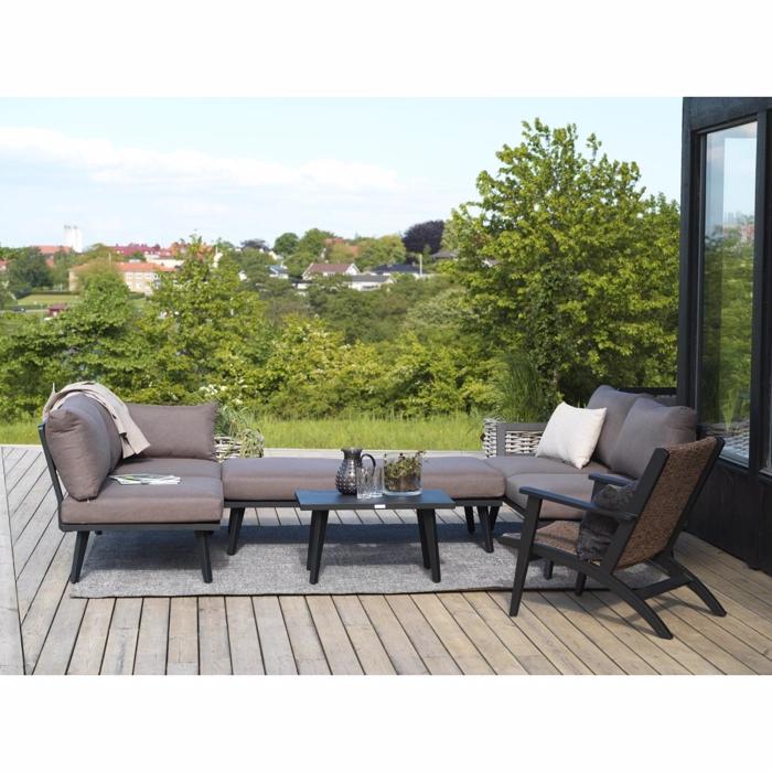 Byg Din Egen Villac Lounge Sofa Loungemøbler Brafab Enggården Havemøbler