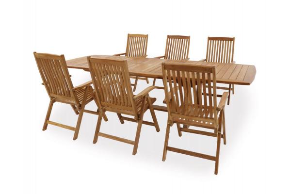 Calais Teak Havemøbelsæt