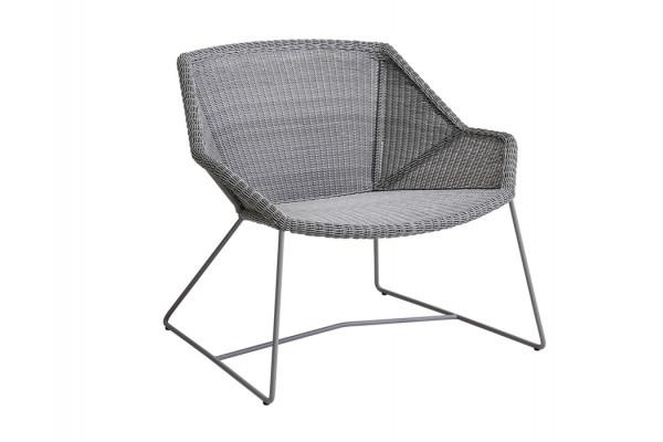 Cane-line Breeze Loungestol Light Grey