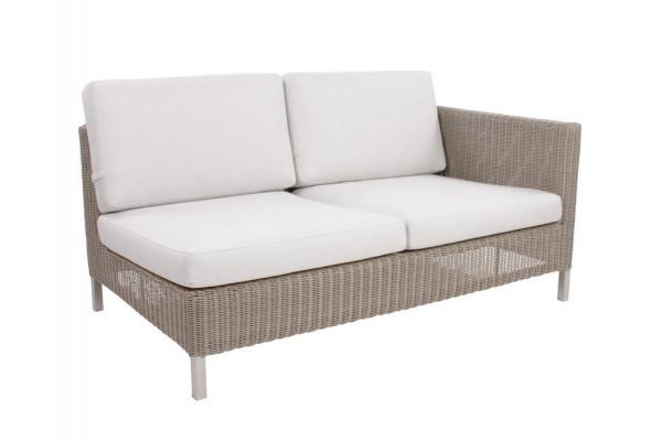 Cane-line Connect   Pers  Sofa   Hynder Venstre Taupe