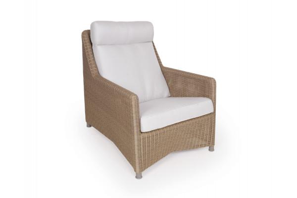 Cane-line Diamond Highback Stol Hynde Light Natural White