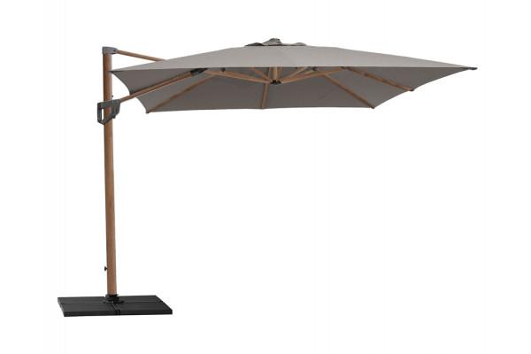 Cane-line Hyde Hængeparasol Tilt Taupe Trælook