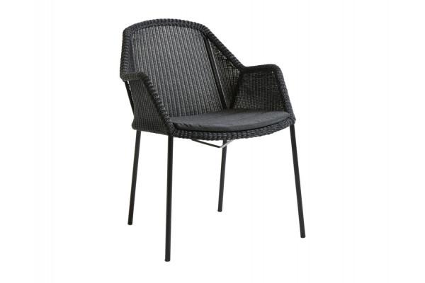 Cane-line Hynde Til Breeze Stabelstol Black Natté