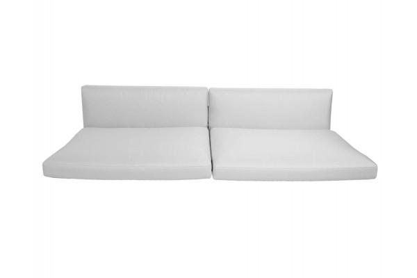 Cane-line Hyndesæt Til Connect   Pers  Sofa White Natté