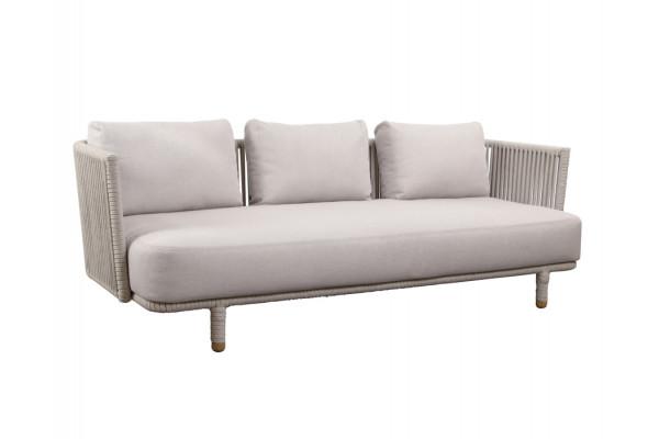 Cane-line Moments   Pers  Sofa Inkl  Airtouch Hyndesæt Sand