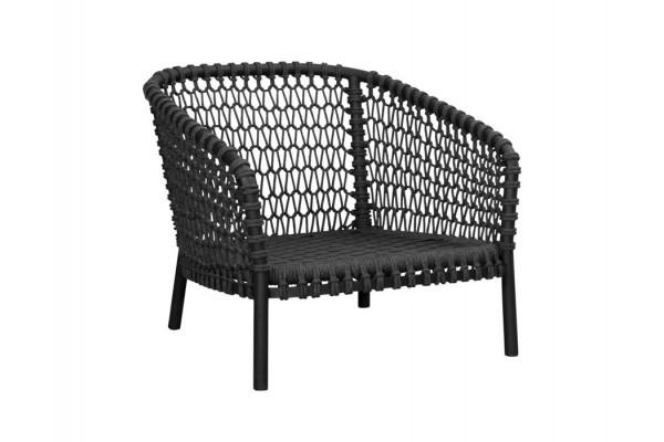 Cane-line Ocean Large Loungestol Dark Grey