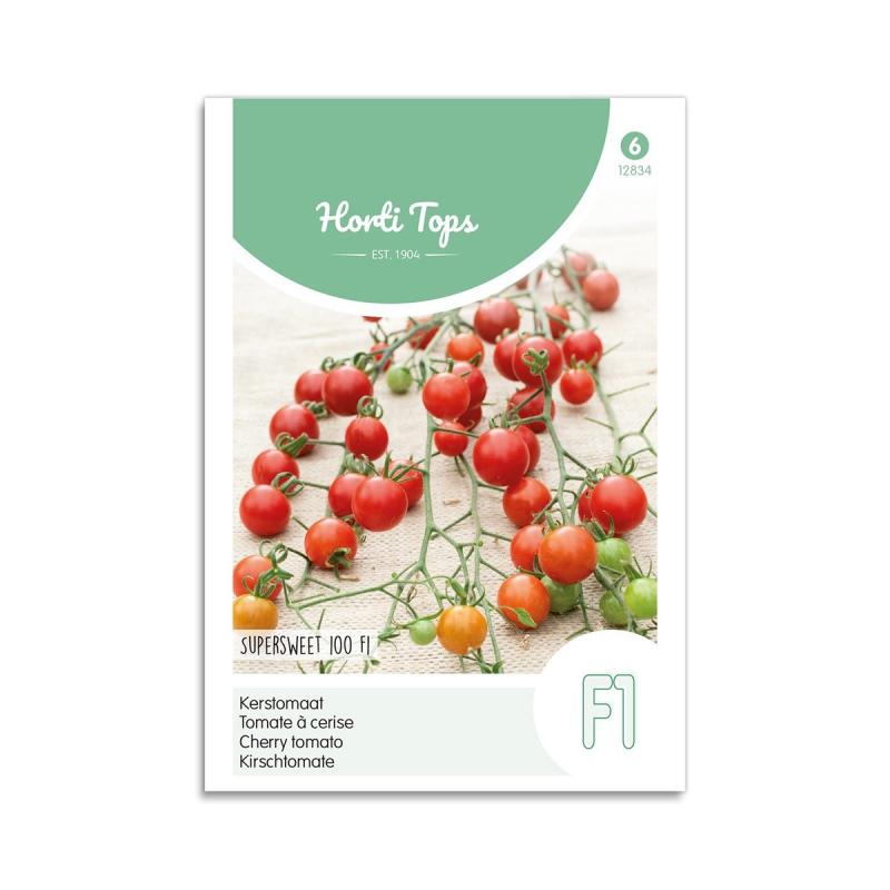 Cherrytomat Frø  Quot Supersweet 100 F1 Quot  Horti Tops