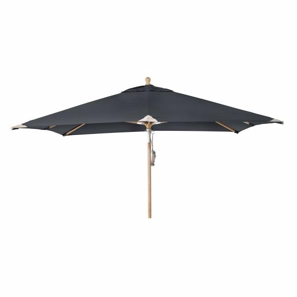 Como Parasol 3x3   Sort Diverse   Haveparasol Brafab Enggården Havemøbler