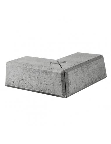 Danblokke Bx26 8x17   Hjørne Type   Grå