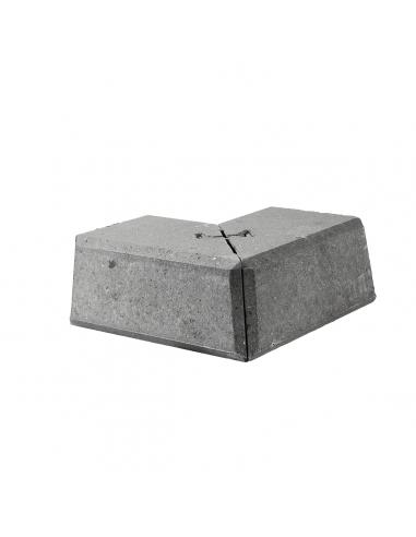 Danblokke Bx26 8x17   Hjørne Type   Grå