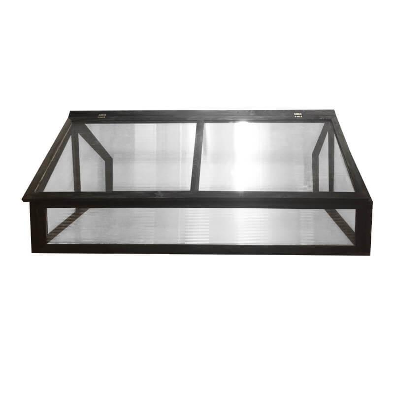 Drivhus Til Palleramme Sort 120x80x39