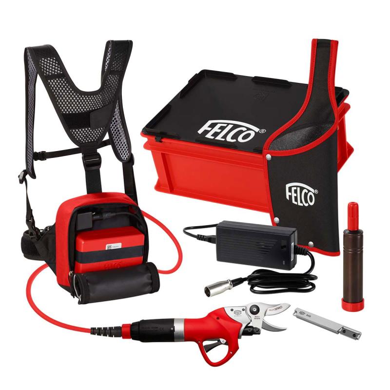 Felco 802 Elektrisk Beskæresaks  Komplet Sæt