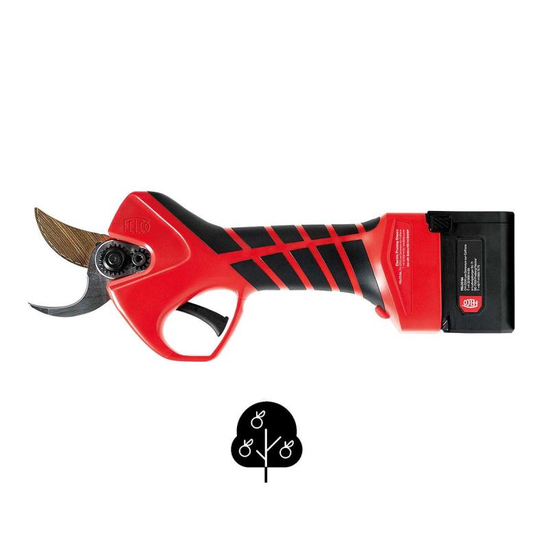 Felco 834w Elektrisk Beskæresaks  Sæt Komplet Incl    Batterier