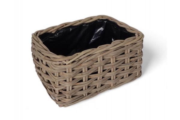 Fletkurv Kubu Naturrattan 46x64