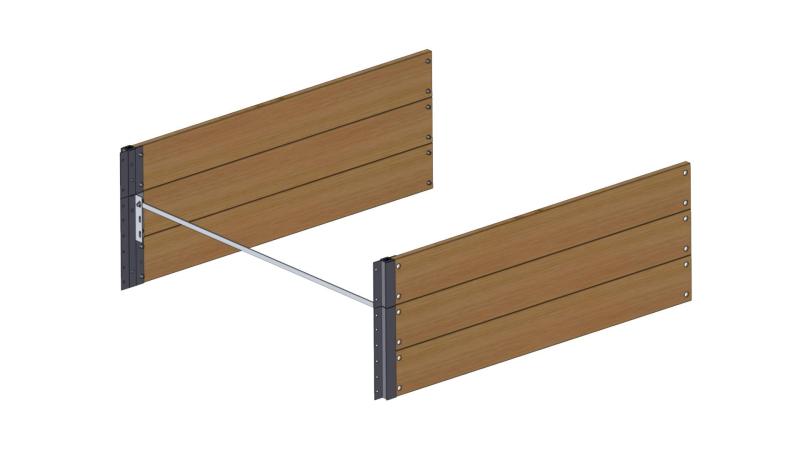 Forlængerbed   Sibirisk Lærk 45x120x120