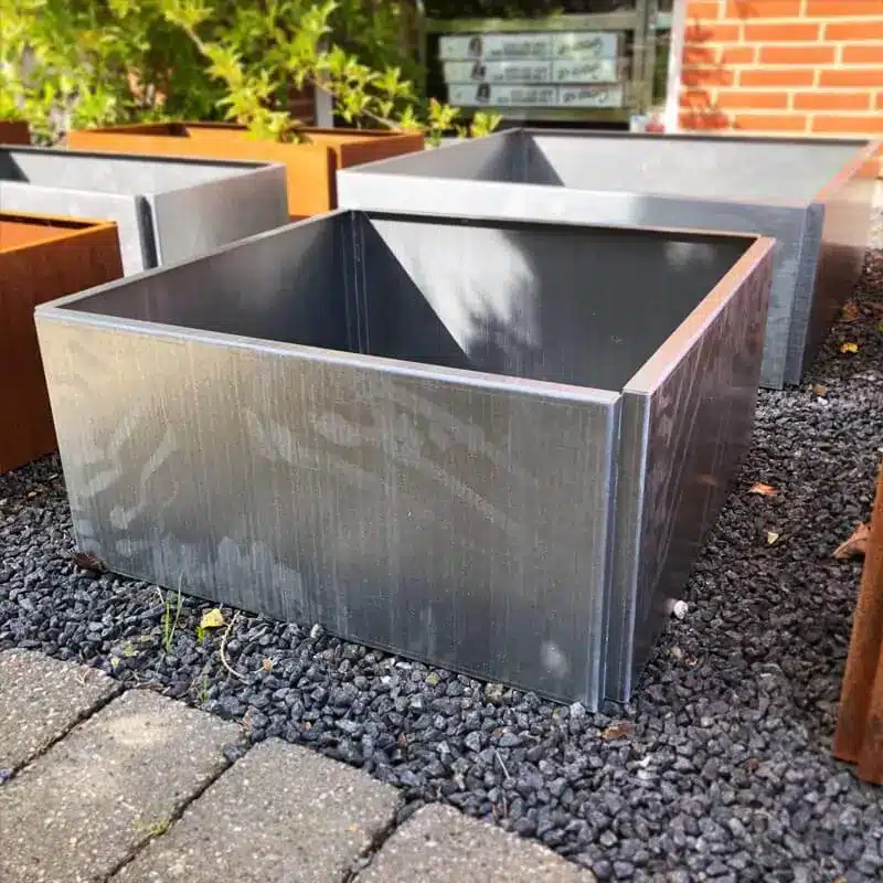 Freja Højbed Galvaniseret Kvadratisk 40x40