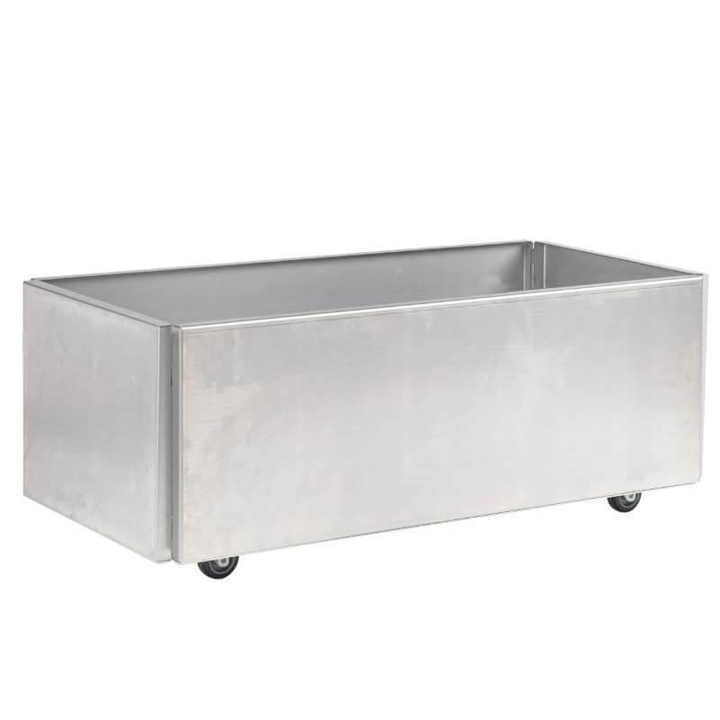 Freja Plantekasse Hjul 120 60 27 Galvaniseret