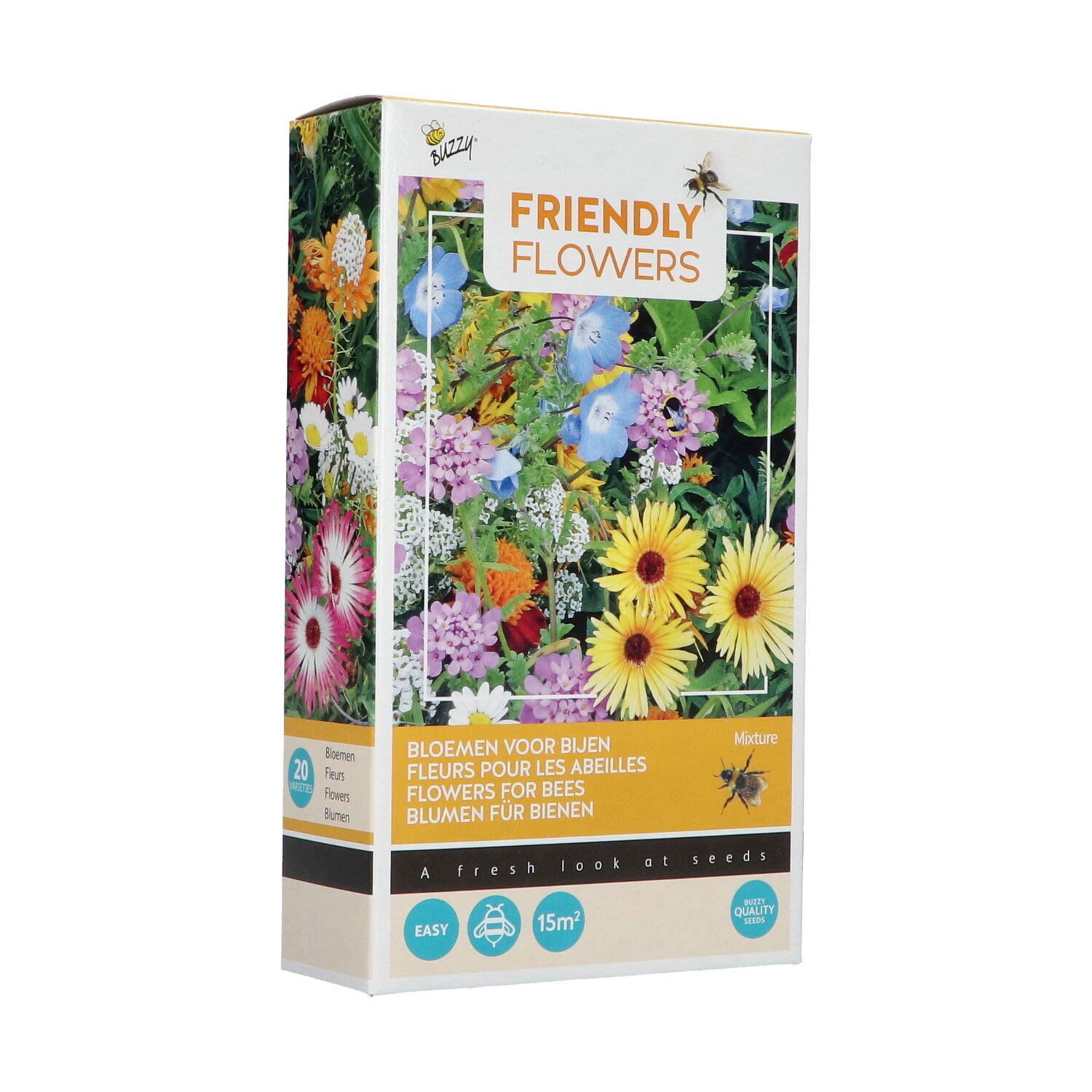 Friendly Flowers Blomsterblanding Frø Til Bier 15m2