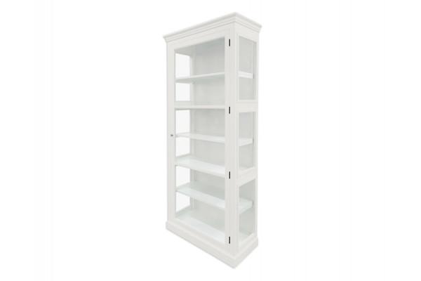 Fur Vitrineskab 212x84x44   Hvid
