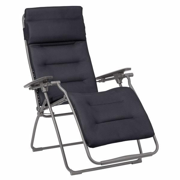 Futura Becomfort Dark Grey Havestole   Lafuma Stole Lafuma Enggården Havemøbler