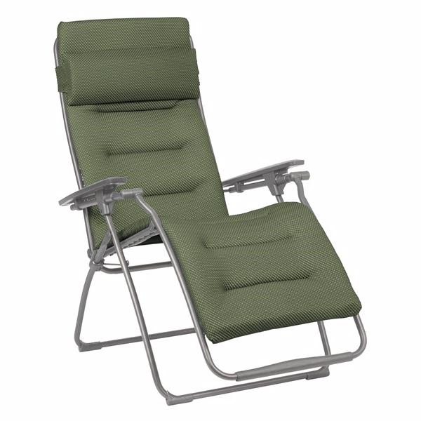 Futura Becomfort Olive Havestole   Lafuma Stole Lafuma Enggården Havemøbler