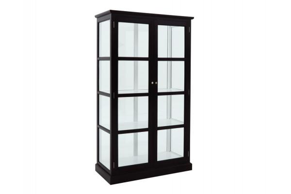 Glasskab Låger Sort