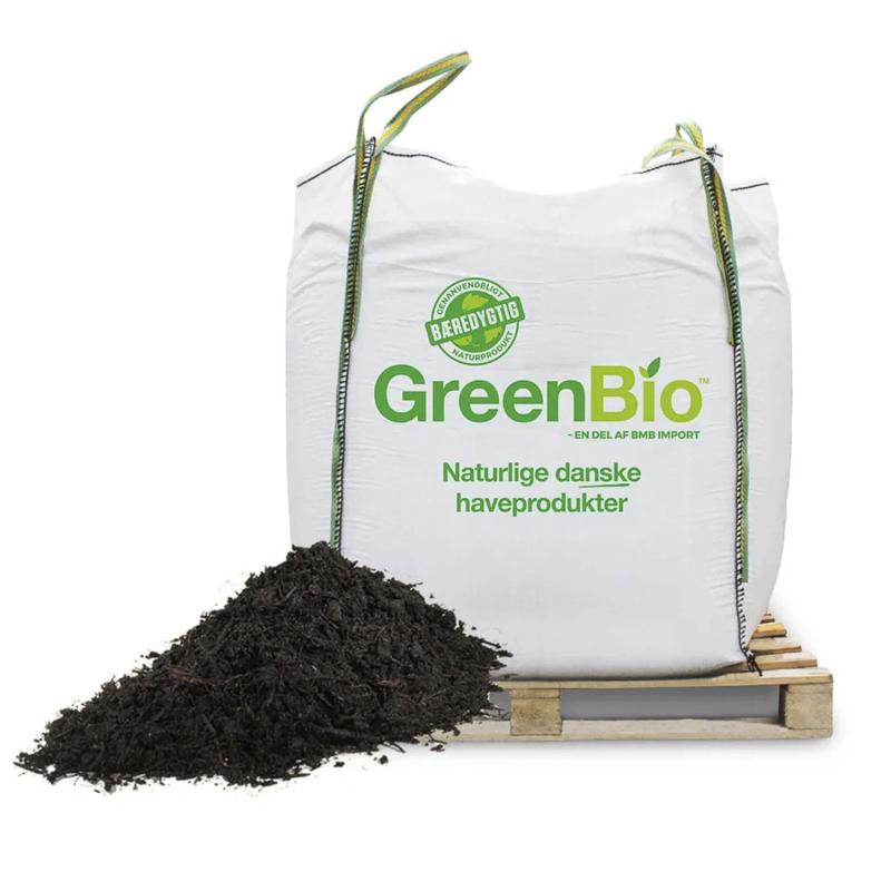 Greenbio Varmebehandlet Kompost 500 Liter