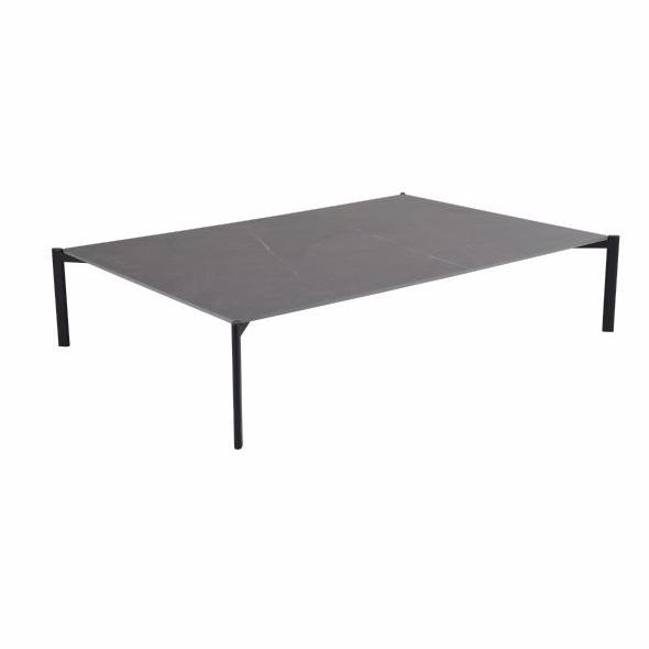 Hallavara Loungebord 112x162cm Antracit Loungemøbler   Loungeborde Brafab Enggården Havemøbler