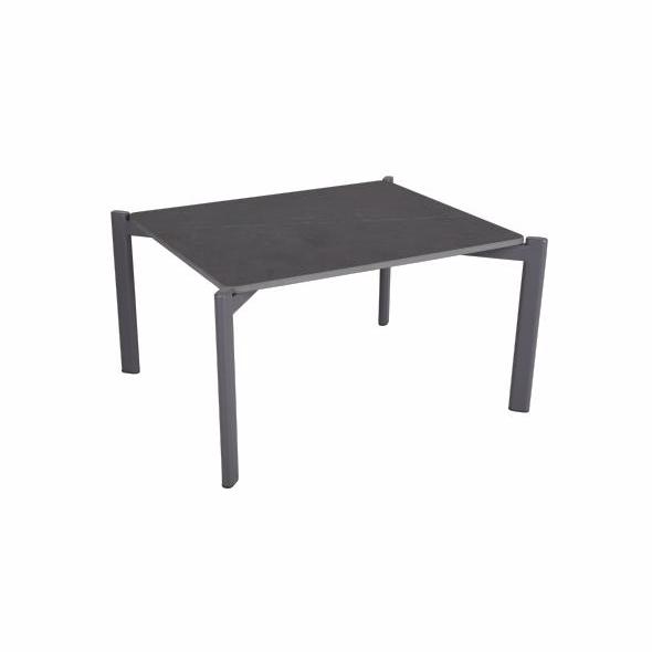 Hallavara Loungebord 56x66cm Antracit Loungemøbler   Loungeborde Brafab Enggården Havemøbler