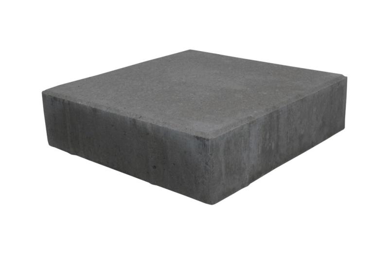 Havefliser 30x30x8 Sort   Koksgrå